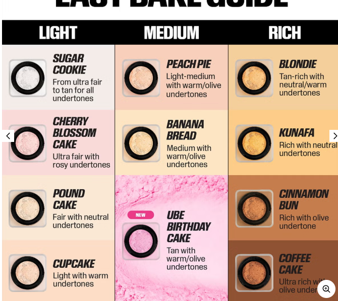 هدى بيوتي إيزي بيك بودرة سائبة -HUDA BEAUTY EASY BAKE LOOSE POWDER -    Ube Birthday Cake 