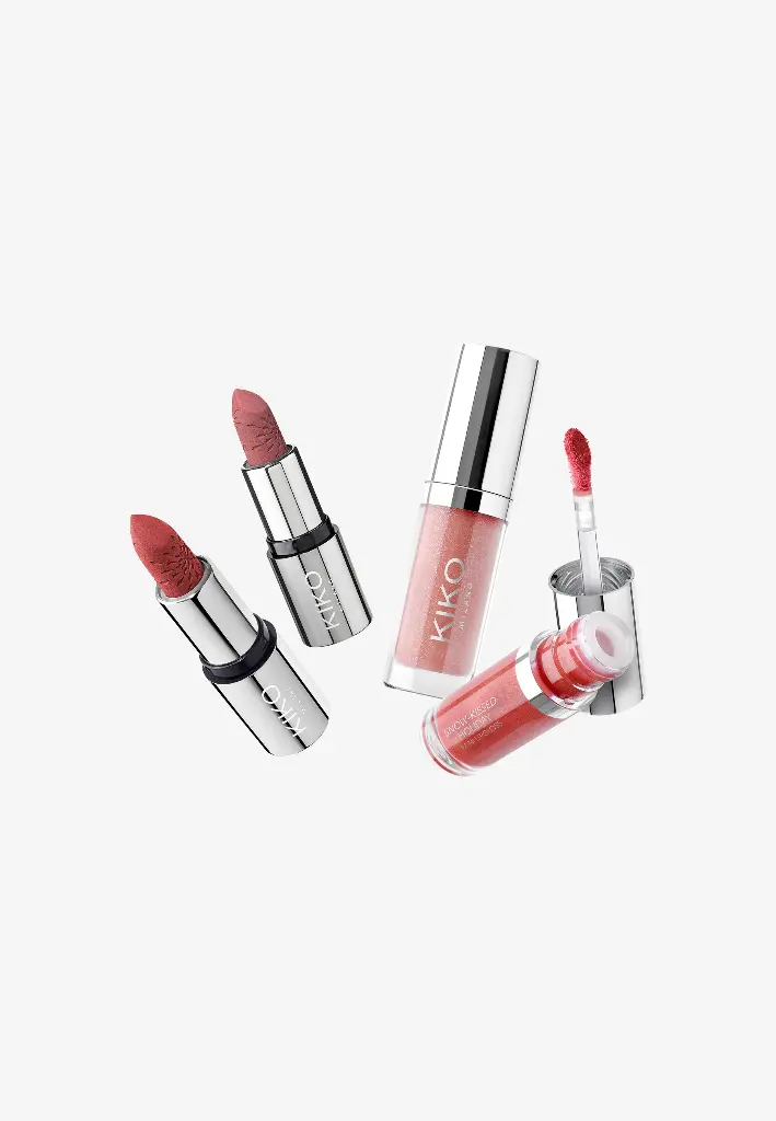 KIKO Milano SNOW-KISSED HOLIDAY NEVER WITHOUT YOU MINI LIPS GIFT SET - Make-up Set - كيكو ميلانو مجموعة هدايا أحمر شفاه ميني ليبس "سنو كيسد هوليداي نيفر ويثاوت يو" 