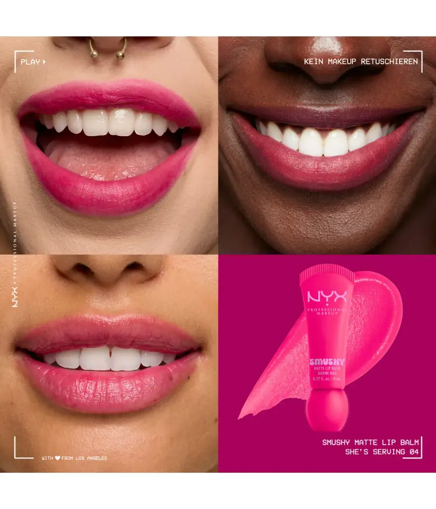 NYX Professional Makeup Smushy Matte Lip Balm - مرطب شفاه