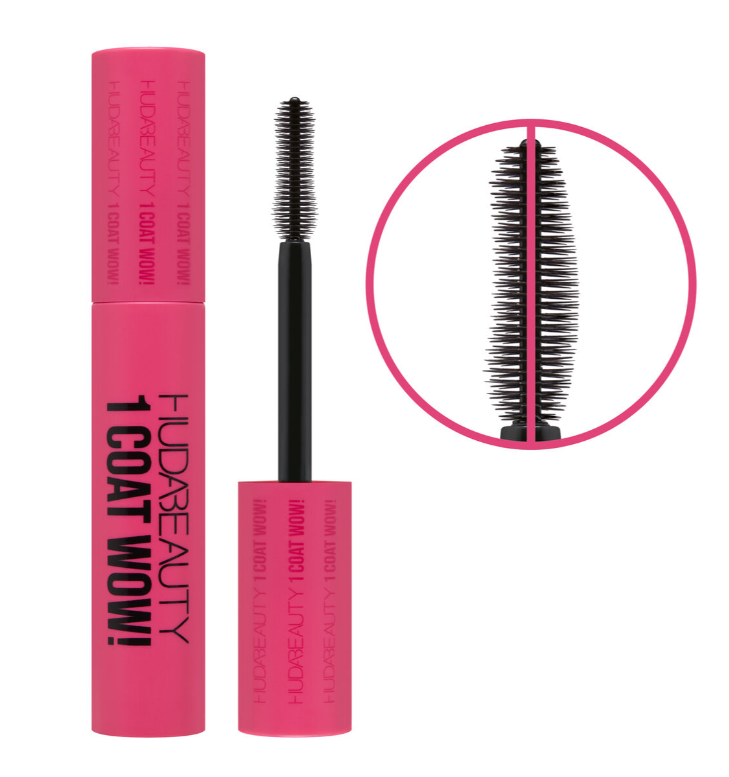 HUDA BEAUTY 1 COAT WOW! Extra Volumizing and Lifting Mascara هدى بيوتي ماسكارا لزيادة الحجم