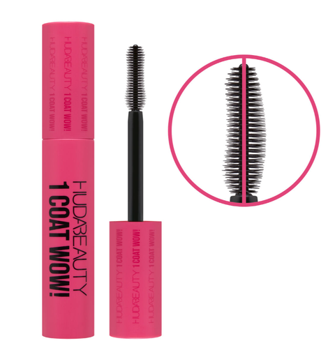HUDA BEAUTY 1 COAT WOW! Extra Volumizing and Lifting Mascara هدى بيوتي ماسكارا لزيادة الحجم