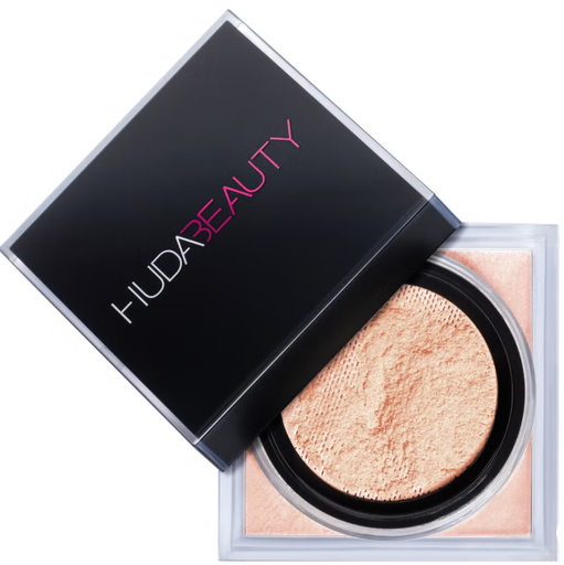هدى بيوتي بيتش باي بودرة سائبة -HUDA BEAUTY EASY BAKE LOOSE POWDER - Peach Pie 