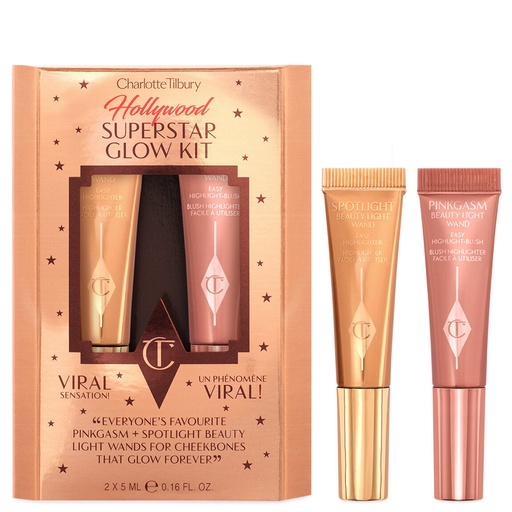 Charlotte Tilbury Superstar Glow Kit - شارلوت تيلبري مجموعة سوبر ستار جلو