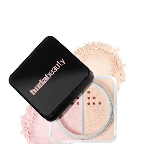 HUDA BEAUTY Easy Bake Loose Powder Duo - Cherry Peach بودرة هدى بيوتي إيزي بيك السائبة المزدوجة - تشيري بيتش