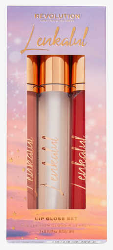 REVOLUTION X LENKALUL LIP GLOSS SET - Lippen-Make-up-Palette - ريفولوشن